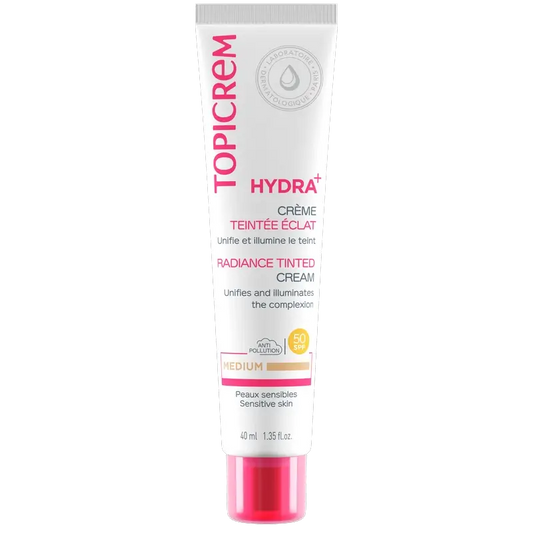 Topicrem Hydra + Crema Iluminadora Color Medio, 40 ml