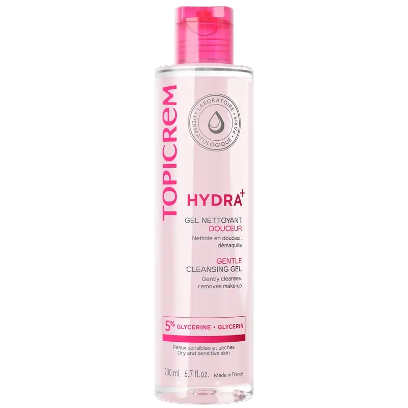 Topicrem Hydra + Gel Limpiador Suave 200 ml