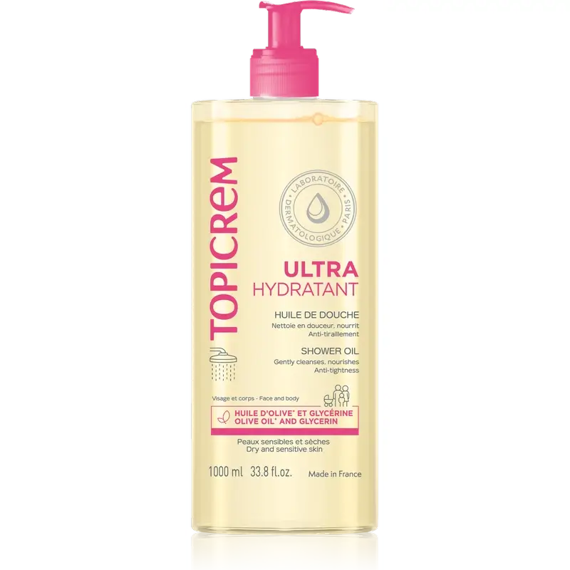 Topicrem Uh Aceite De Ducha , 1000 ml