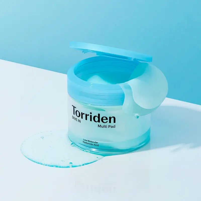 Torriden Dive-In Low Molecular Hyaluronic Acid Multi Pad , 80 unidades