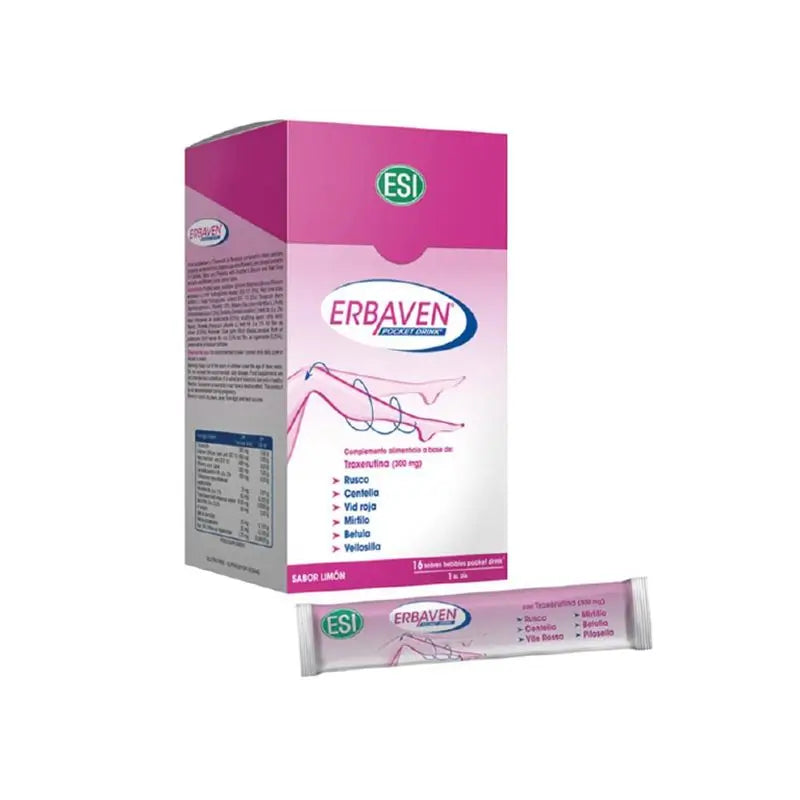 Trepatdiet Erbaven Pocket Drink, 16 Sobres
