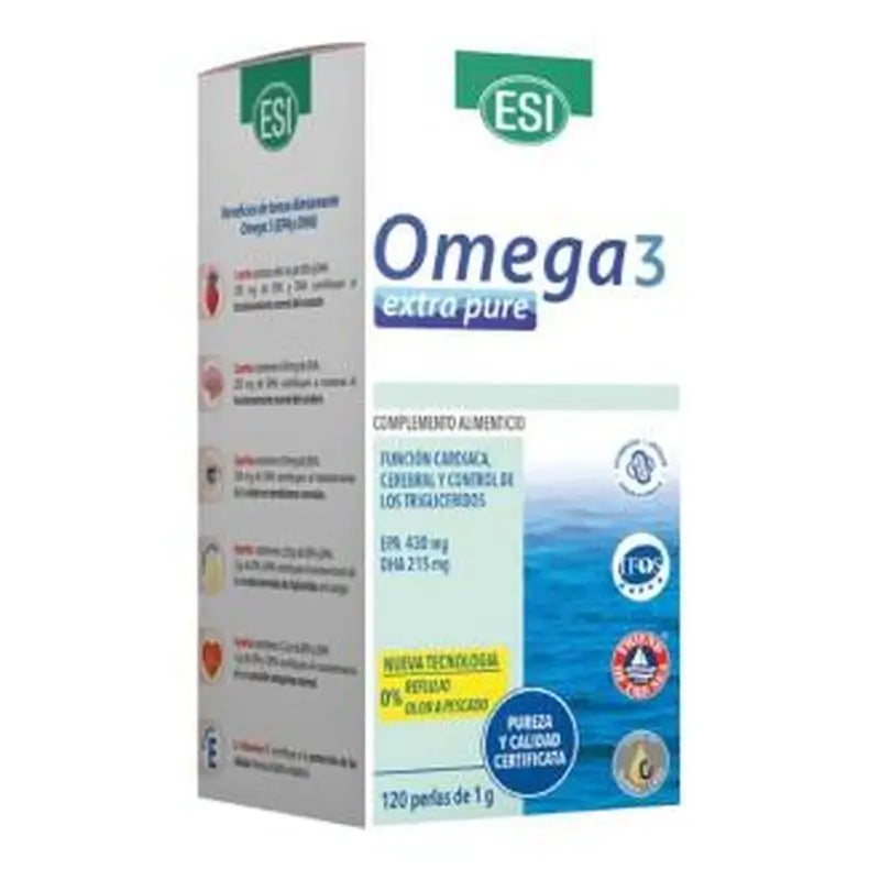 Trepatdiet-Esi Omega 3 Extra 120Perlas