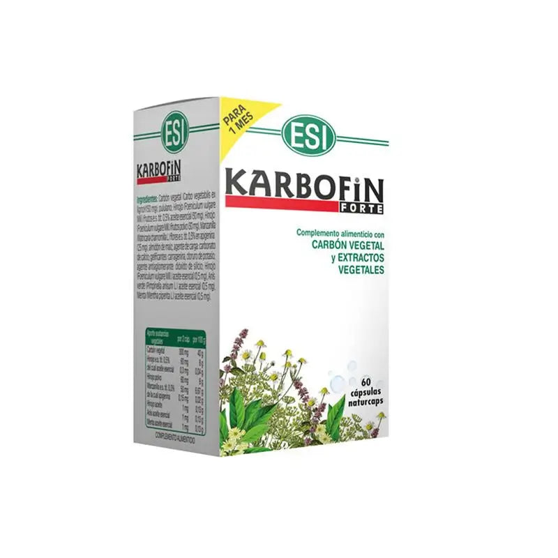 Trepatdiet Karbofin Forte , 60 cápsulas