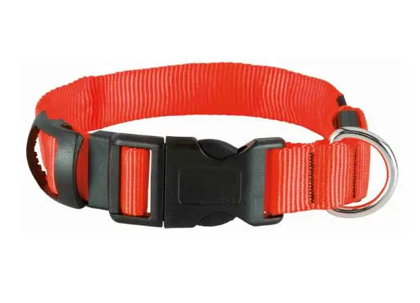 Trixie Collar Con Luz Naranja Xl 55-70Cm