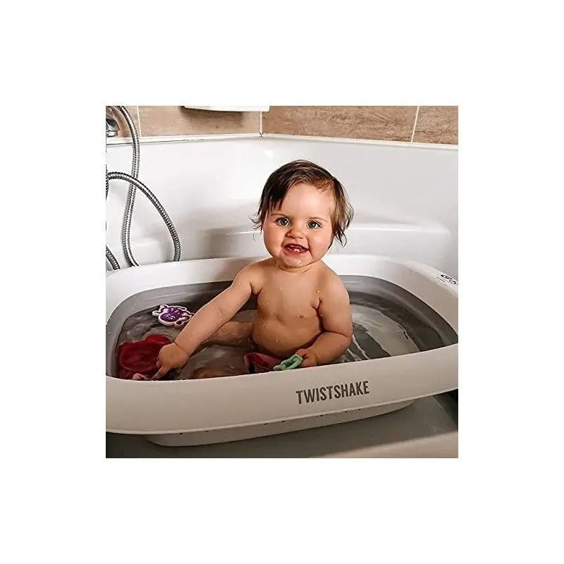 Twistshake Bañera Pegable Gris