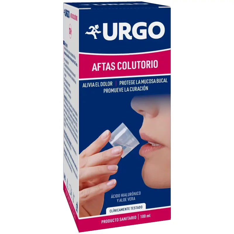 Urgo Aftas Colutorio, 100 Ml