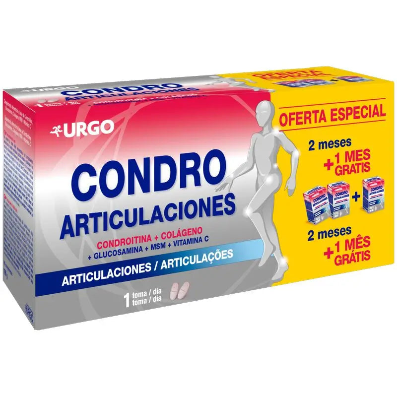 Urgo Condro Articulaciones, 180 comprimidos (3 meses)