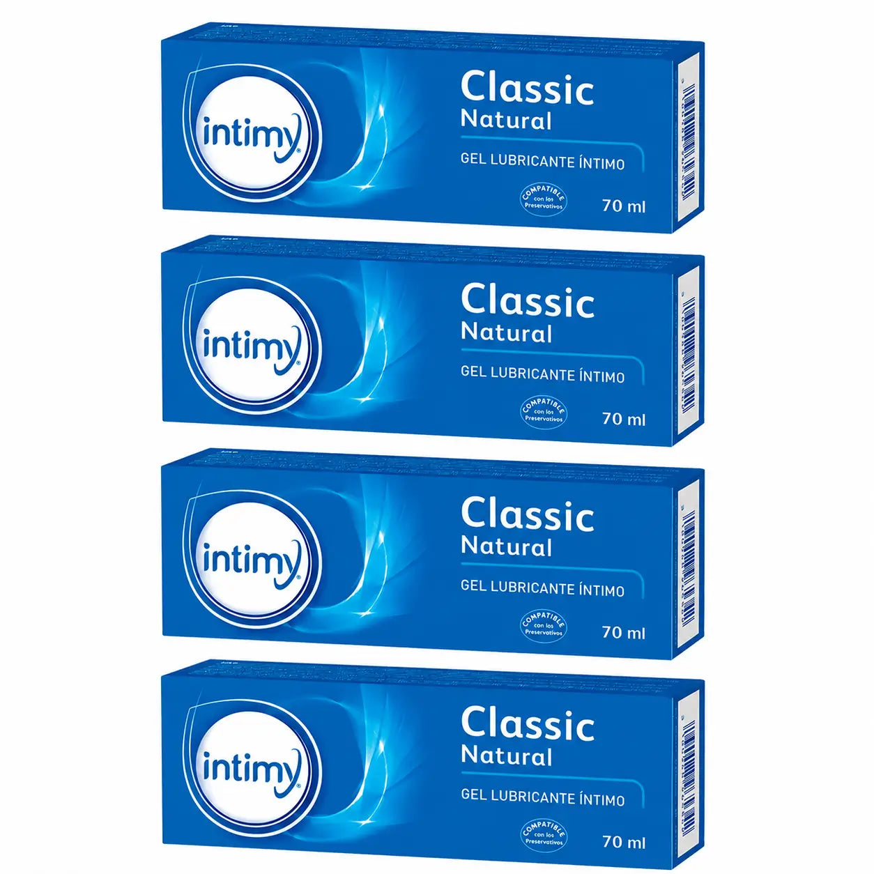 Urgo Intimy Classic Natural Gel Lubricante 70 Ml , pack 4