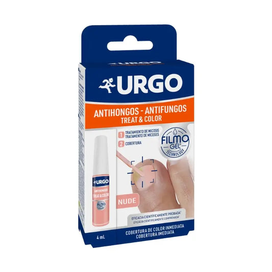 Urgo - Anti-hongos Treat & Color Filmogel - Frasco 4 ml
