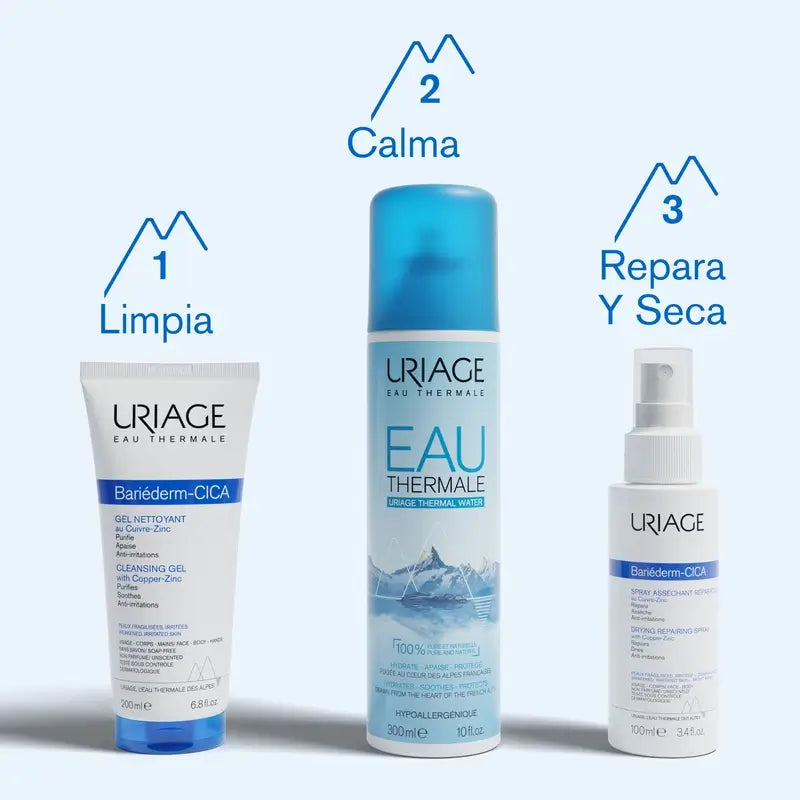 Uriage Bariéderm Cica Gel Limpiador , 200 ml