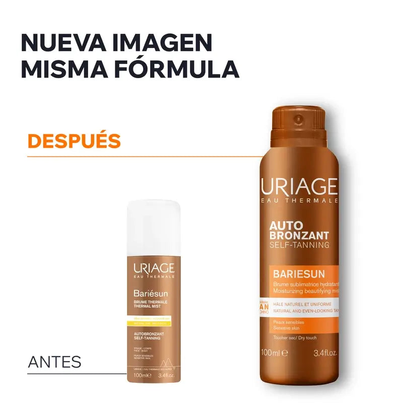 Uriage Bariésun Bruma Termal Autobronceadora 100 ml