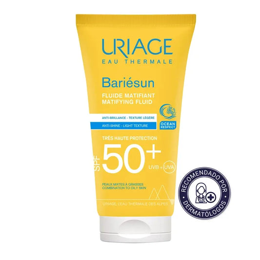 Uriage Bariésun Fluido Matificante SPF 50+ Piel Acnéica 50 ml