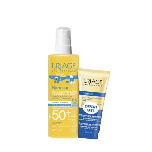 Uriage Bariesun Spf50 Spray Kid 200 Ml + Xemose Oil 50 Ml