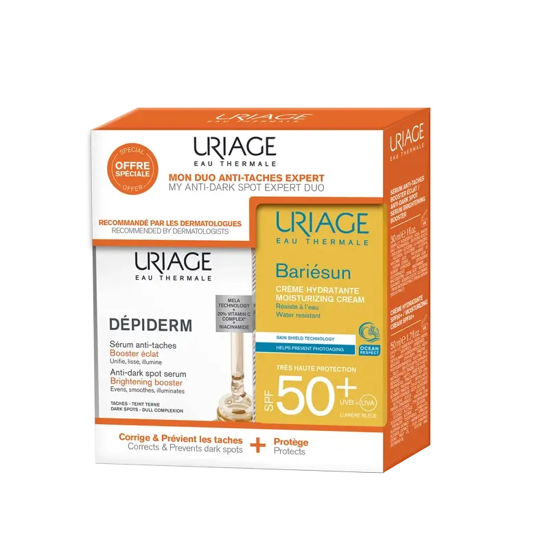 Uriage Depiderm Serum 30 Ml + Bariesun Crema 50+