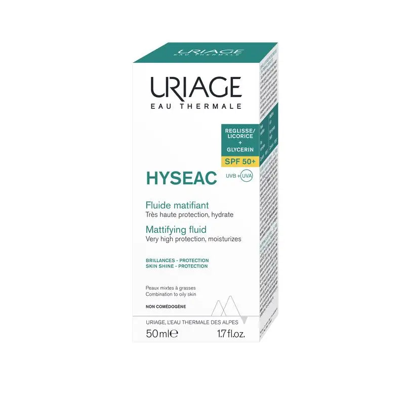 Uriage Hyséac SPF 50+ Fluido Solar 50 ml
