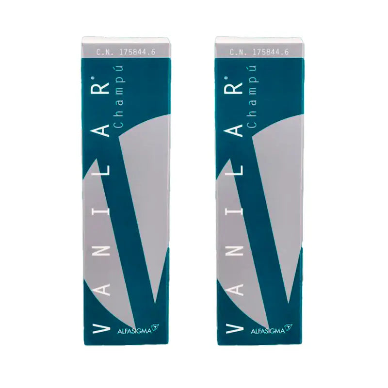 Vanilar Pack Champú Cabello Graso , 2 x 200 ml