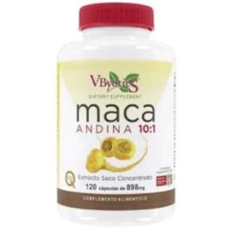 Vbyotics Maca Andina 700Mg. 120 Cápsulas.