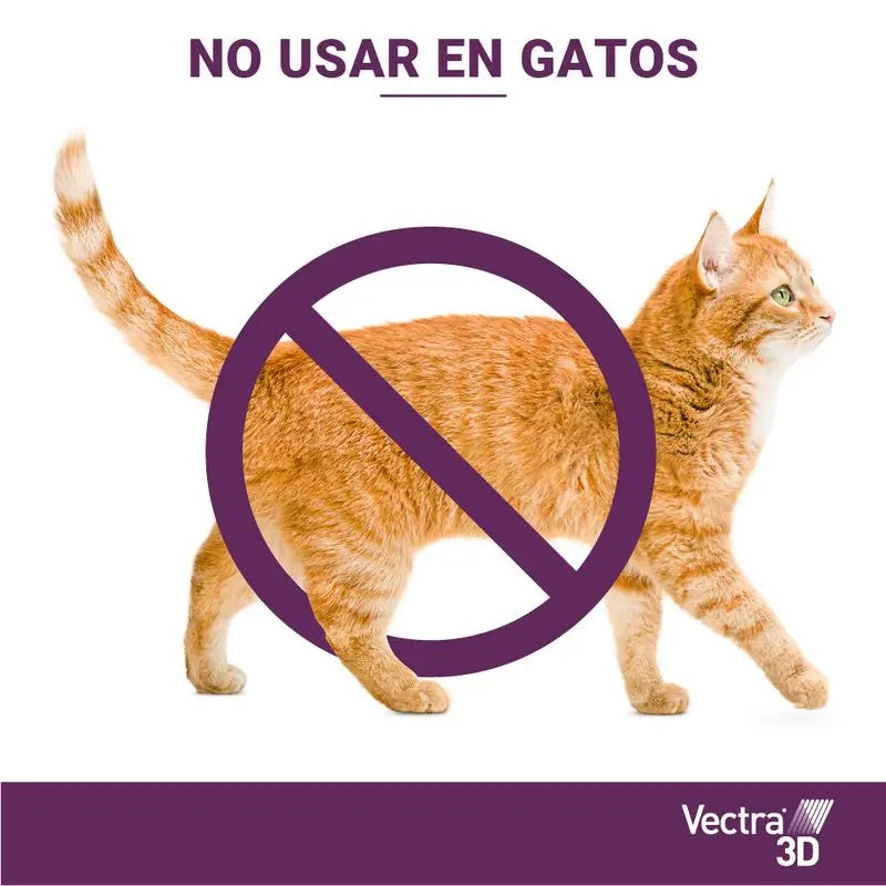 Vectra 3D Perro 1,5-4 Kg, 3 Pipetas