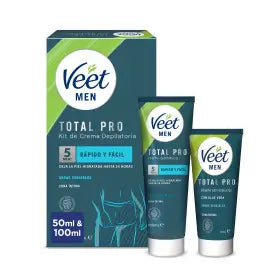 Veet Men crema depilatoria contribuye a eliminar el vello corporal