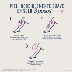 Veet Crema Depilatoria Minima Piel Sensible, 200 ml