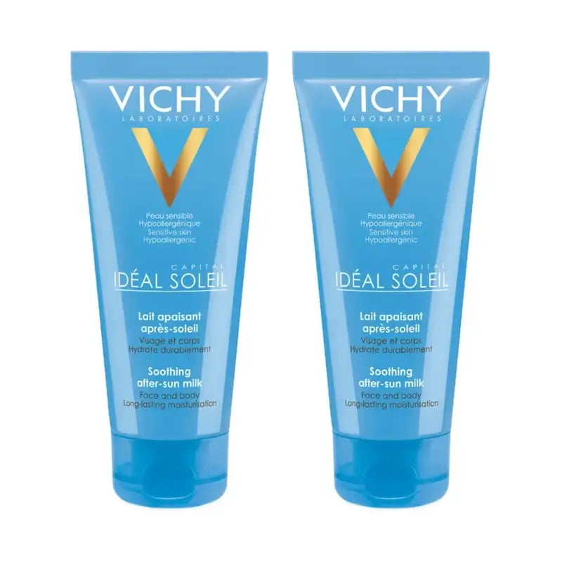 Vichy Idéal Soleil Leche Calmante Aftersun, 2X300 Ml