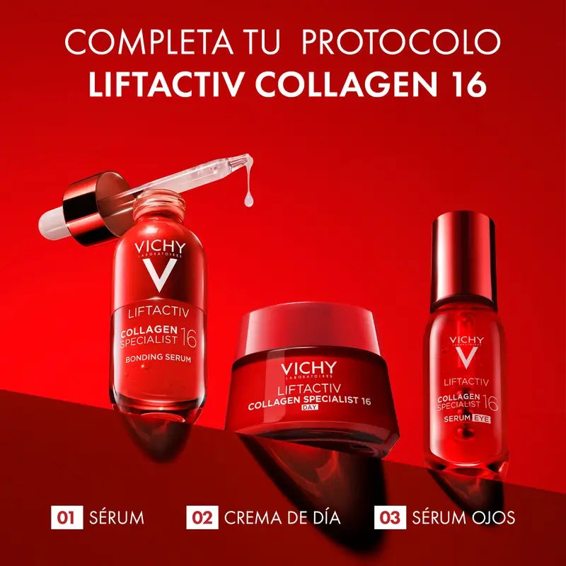 Vichy Liftactiv Collagen 16 Sérum Contorno De Ojos, 15 Ml