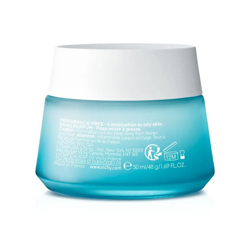 Vichy Mineral 89 Gel Sorbete Mate Hidratante 48H Con Ácido Hialurónico , 50 ml