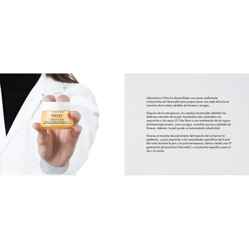 Vichy Neovadiol Antimanchas Spf50 Crema Reafirmante, 50 Ml