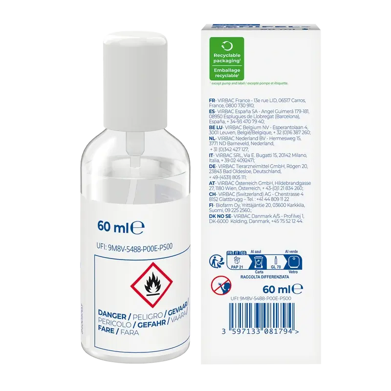 Virbac Zenifel Spray Gatos, 60Ml