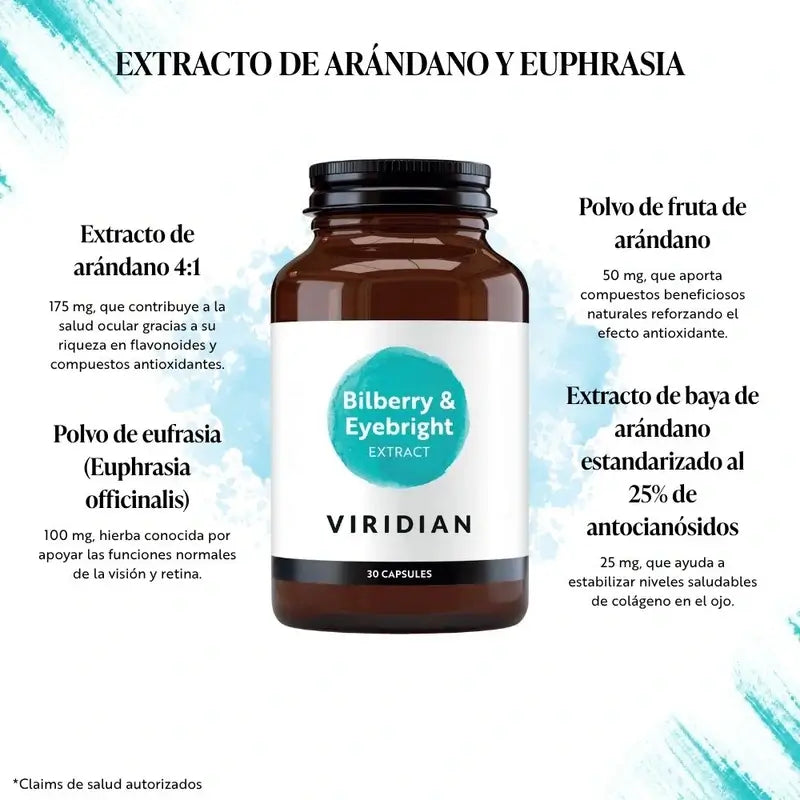 Viridian Arandano Y Eufrasia 30Cap.Veg.