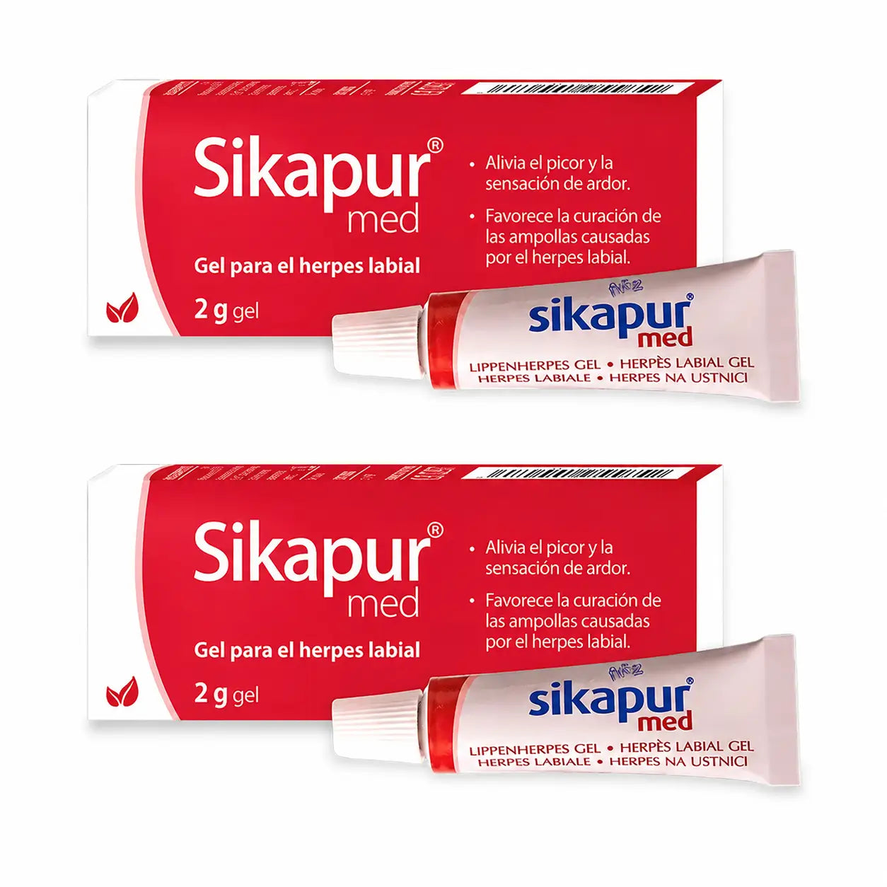 Vitae Health Innovation, S.L. Sikapur Herpes Labial, 2Gr , pack 2