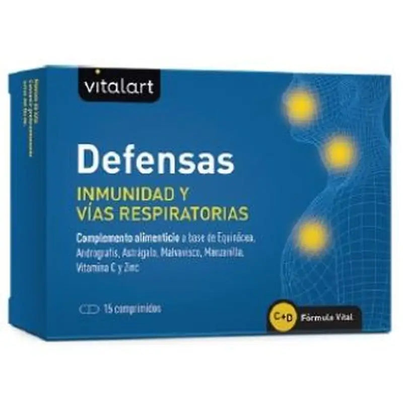 Vitalart Defensas Inmunidad Y Vias Respiratorias 15Comp.