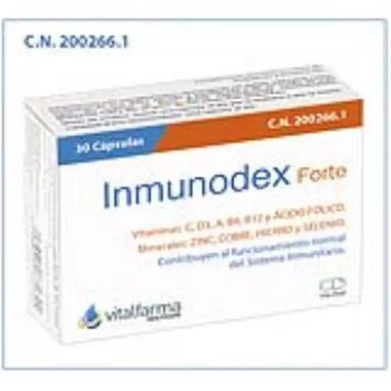 Vitalfarma Inmunodex Forte, 30 Cápsulas