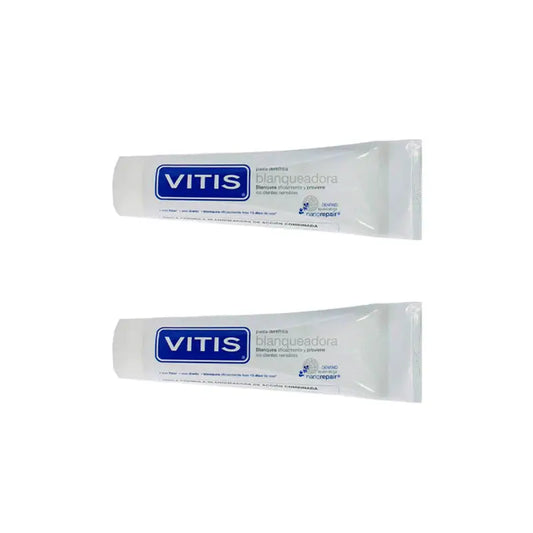 VITIS Duplo Pasta Dentífrica Blanqueadora 2x150 ml