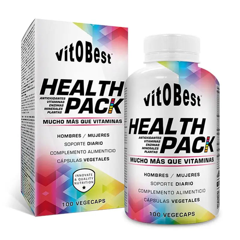 Vit.O.Best Health Pack, 100 Cápsulas