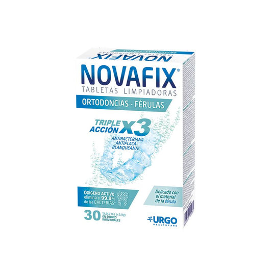 Novafix Tabletas Ortodoncias Y Ferulas , 30 unidades