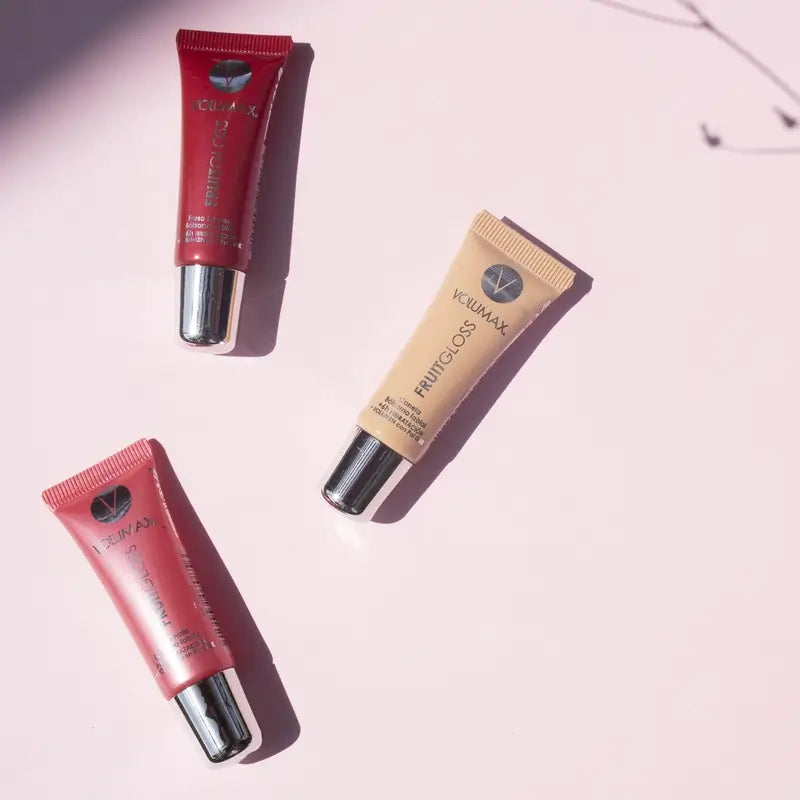 Volumax Fruitgloss Fresa Nata Hidratación De Labios 7,5 Ml.