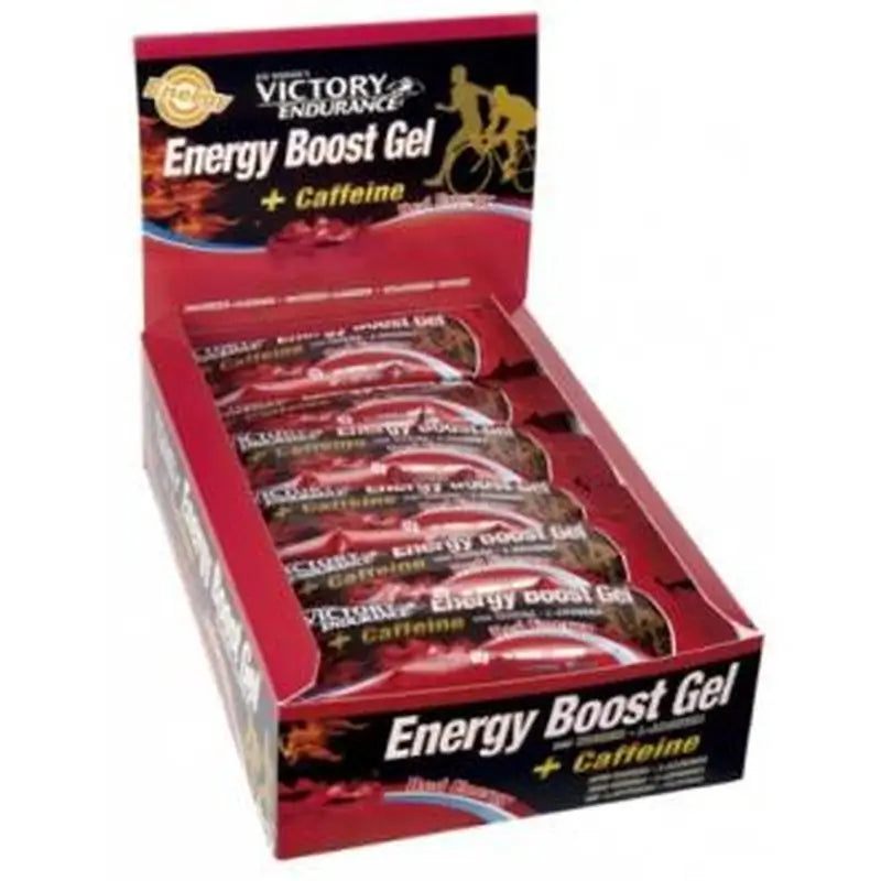 Weider Victory Endurance Energy Boost Gel+Cafein Red 24U