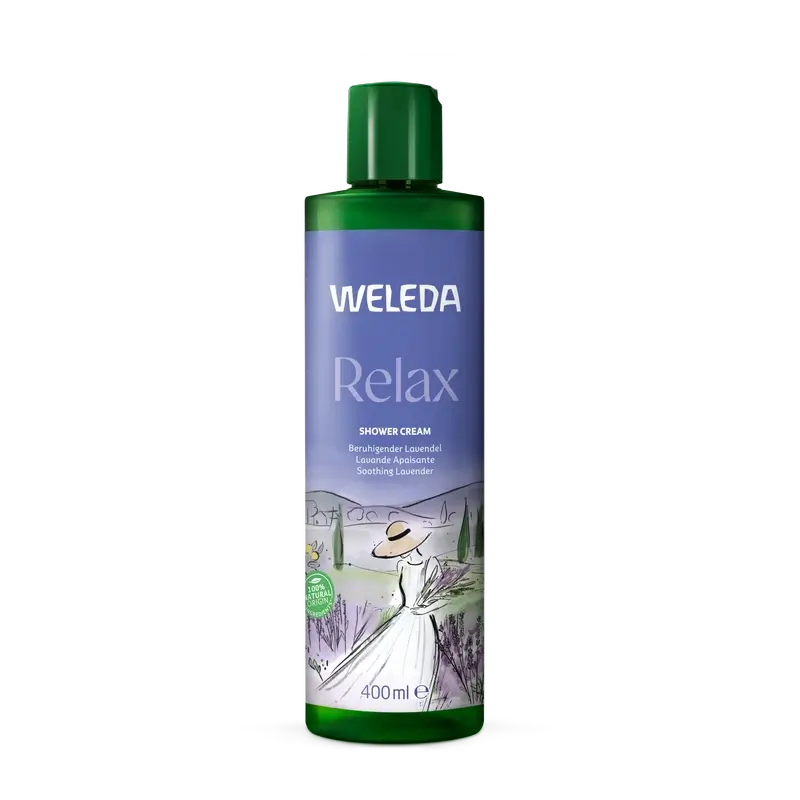 Weleda Gel De Ducha Cremoso Relax Lavanda , 400 ml
