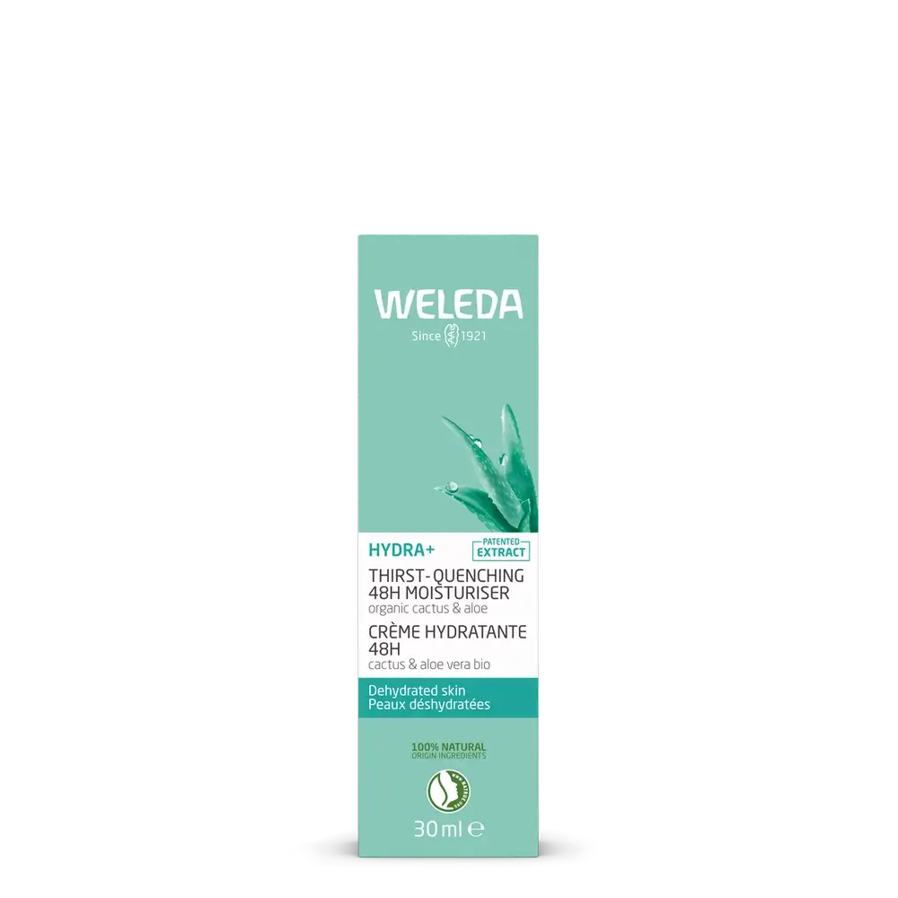 Weleda Hidra+ Crema Hidratante 48H, 30Ml