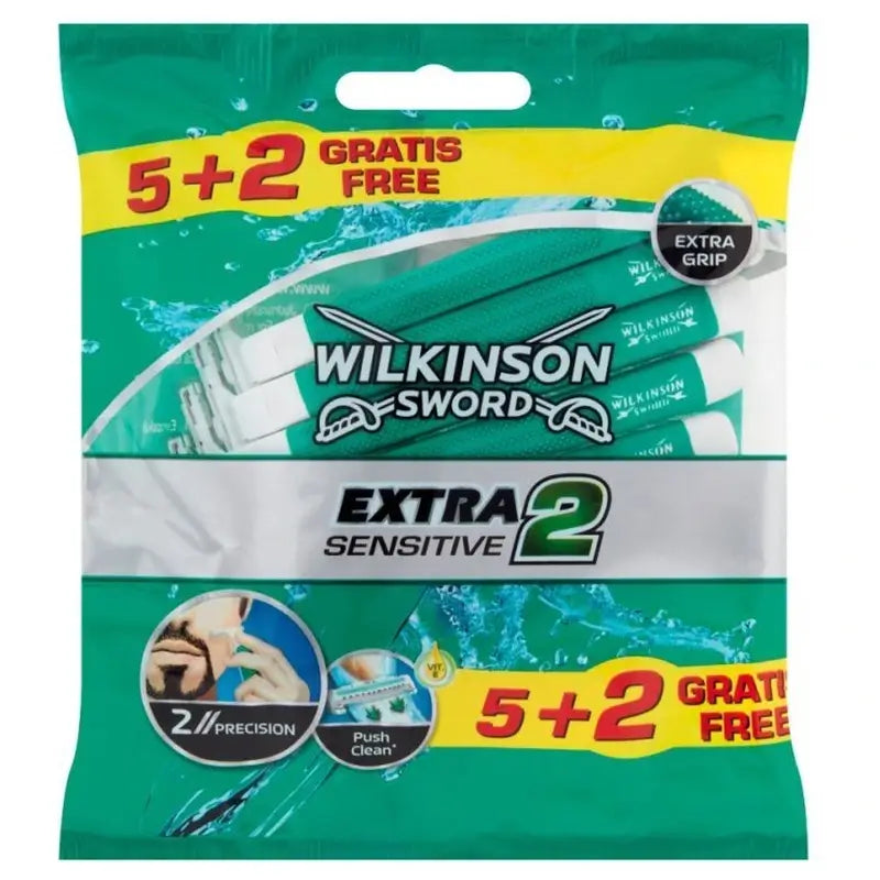 Wilkinson Extra Ii Sensitive Essential Bolsa 5+2
