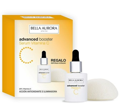 Bella Aurora  Pack Advanced Booster Vitamina C + Esponja