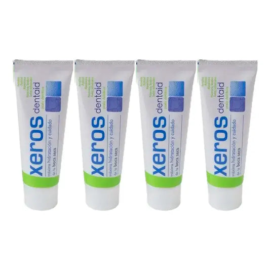 Xeros Dentaid Pasta Dental, Pack 4 x 75 ml
