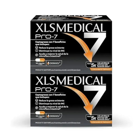 XLS Medical PRO 7 Comprimidos Pack, 2 unidades