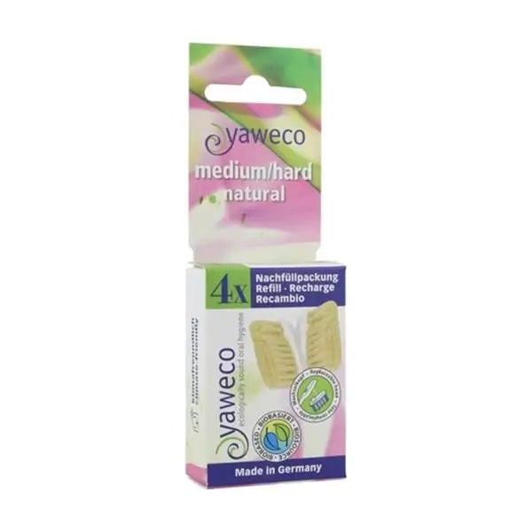 Yaweco Recambios Cepillo Dent. Nature Hard 4Ud.