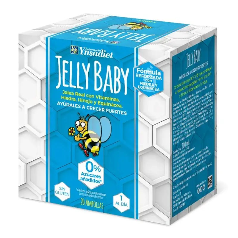Ynsadiet Jelly Baby 0% Azucar, 20 Ampollas