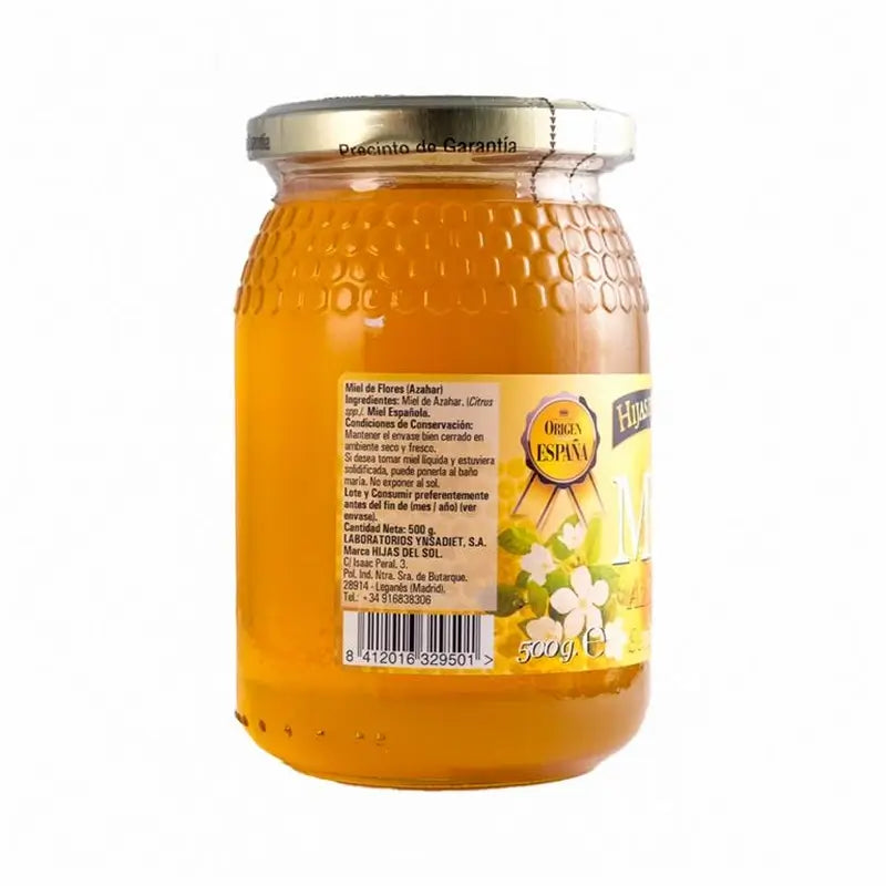 Ynsadiet Miel De Azahar Levante 500Gr. Hijas Del Sol**