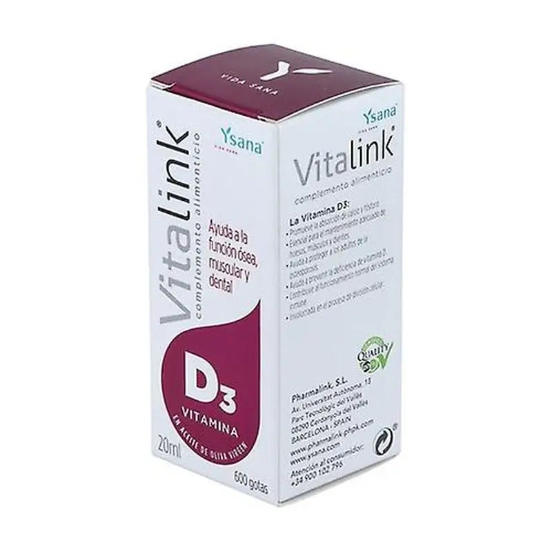 Ysana Vitalynk D3 Gotas 20Ml.