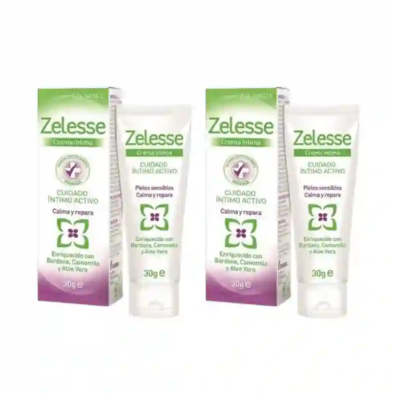 Zelesse Crema Intima, 2X30 Gramos