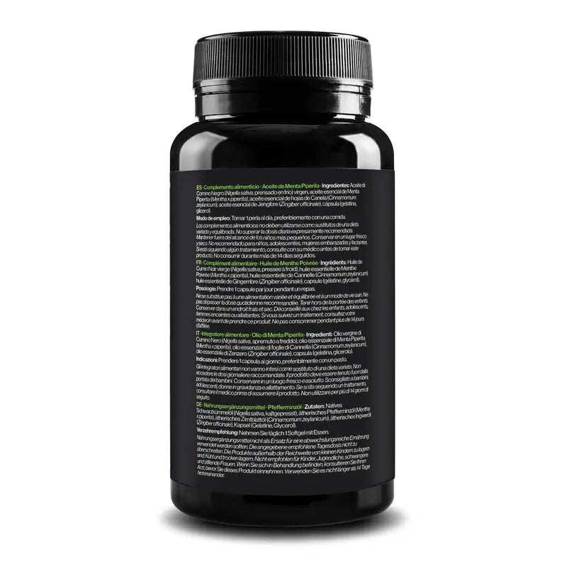 Zenement Aceite De Menta Piperita, 120 cápsulas blandas